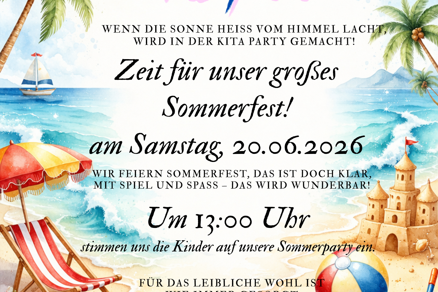Sommerfest 2026
