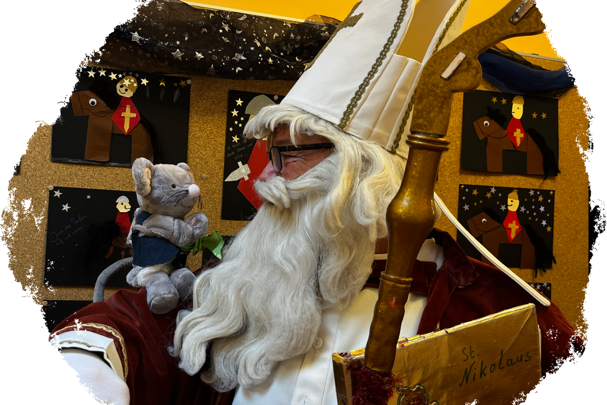 St. Nikolaus und die Kirchenmaus Franz