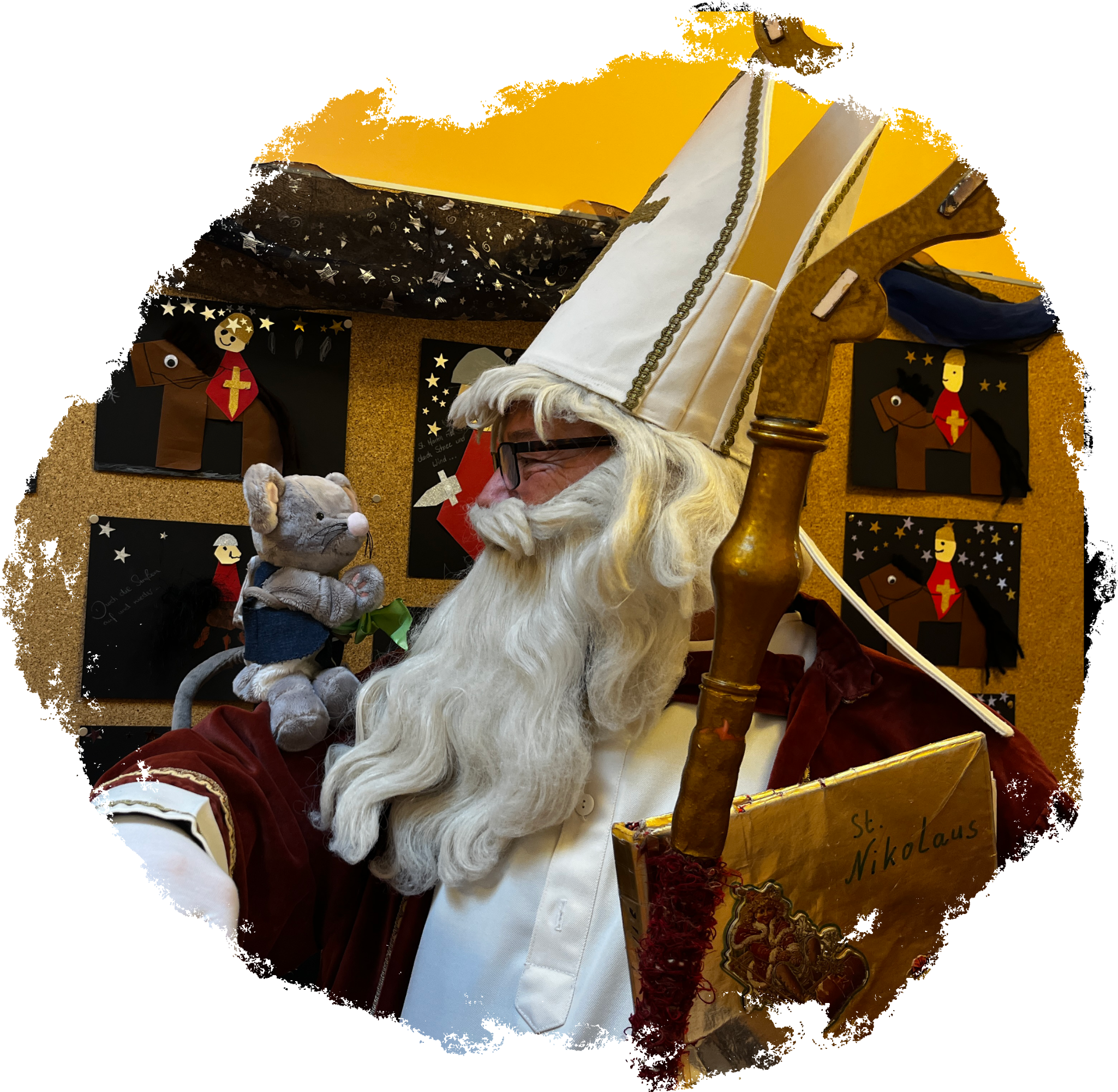 St. Nikolaus und die Kirchenmaus Franz